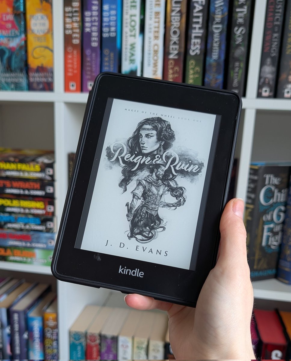 N. C. Scrimgeour π Sea of Souls / Waystations (@scrimscribes) on Twitter photo Time to squeeze in one last read for #IndieApril and I've gone for Reign & Ruin by <a href="/jdevansbooks/">jdevansbooks</a>
I'm only a quarter of the way through but I already love Naime as a main character - she's just so poised and smart and composed! Plus I can already see sparks are going to fly ππ₯ Time to squeeze in one last read for #IndieApril and I've gone for Reign & Ruin by <a href="/jdevansbooks/">jdevansbooks</a>
I'm only a quarter of the way through but I already love Naime as a main character - she's just so poised and smart and composed! Plus I can already see sparks are going to fly ππ₯