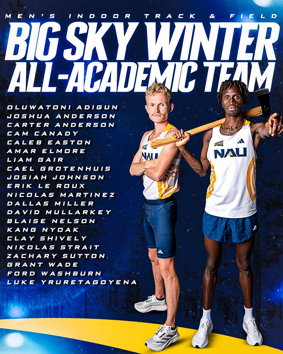 Champions on the track, champions in the classroom 🪓

#RaiseTheFlag | #BigSkyTF