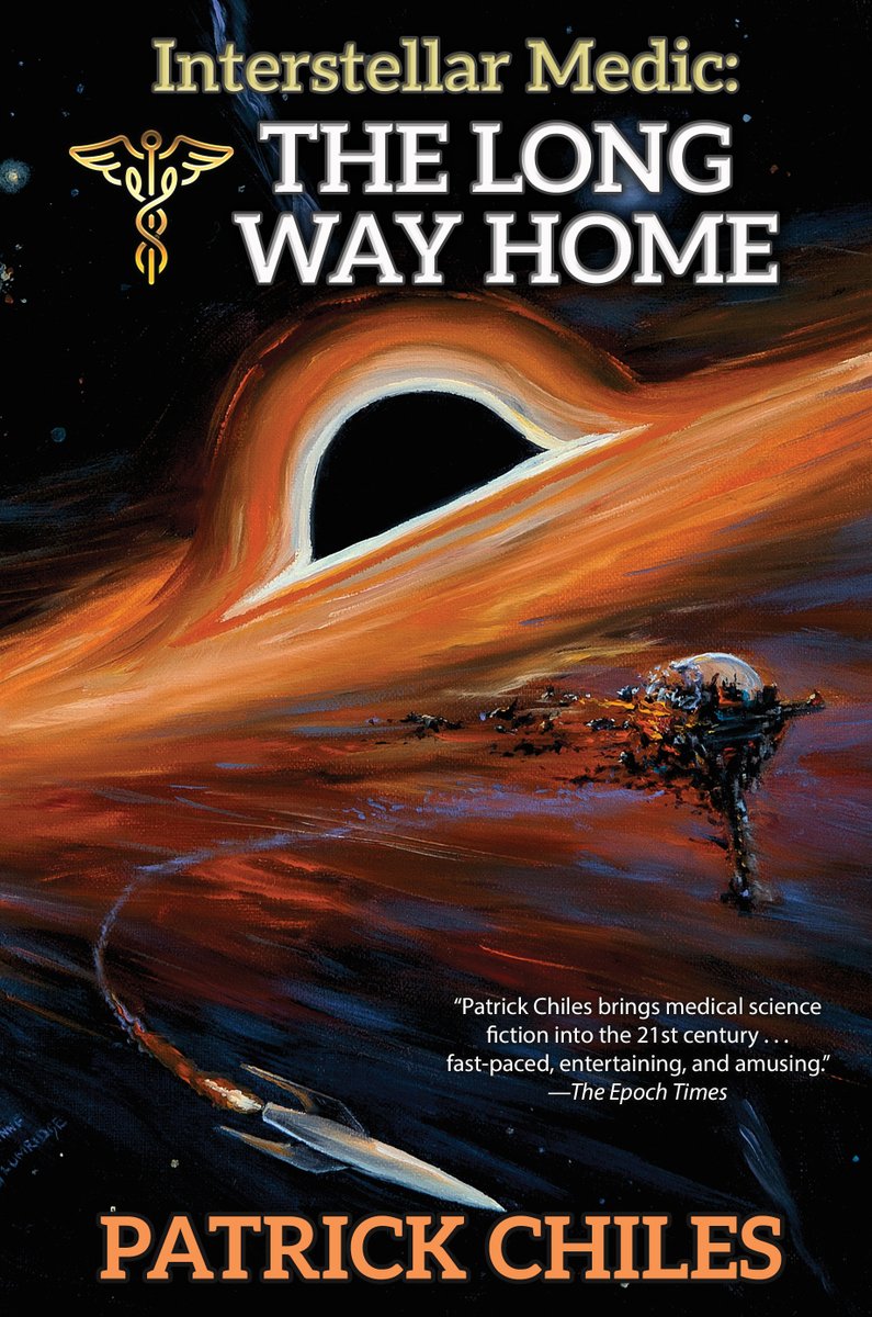 Baen Books (@baenbooks) on Twitter photo This week for #WeReadWednesday, we're going to outer space! "INTERSTELLAR MEDIC: THE LONG HAUL" by <a href="/PatrickChiles/">Patrick Chiles</a> (Patrick Chiles) tells what happens when a first responder from Earth is approached by aliens and offered a job in space, and the unique challenges it brings. This week for #WeReadWednesday, we're going to outer space! "INTERSTELLAR MEDIC: THE LONG HAUL" by <a href="/PatrickChiles/">Patrick Chiles</a> (Patrick Chiles) tells what happens when a first responder from Earth is approached by aliens and offered a job in space, and the unique challenges it brings.
