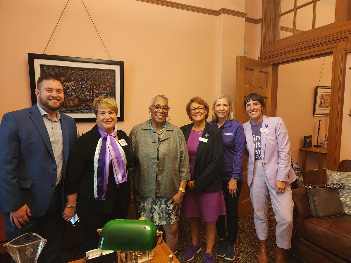 Thank you <a href="/cingram32/">Senator Catherine D. Ingram, MBA</a> for meeting with the <a href="/ALZCin/">ALZ Cincinnati</a> and allowing us to share our story. #endalz