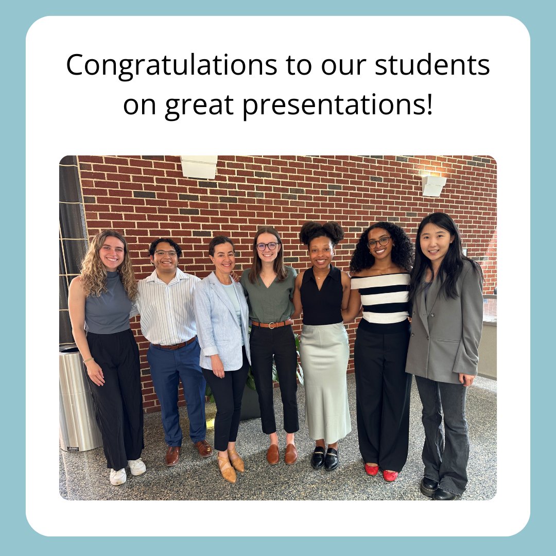 Congratulations to our student research assistants, who completed the year with wonderful poster presentations at the UNC NORC Student Research Symposium!

#research #norc #unc #eatingdisorderrecovery #mindfuleating