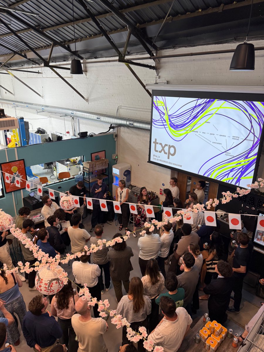 UK Progress Idea Machine fully operational tonight with <a href="/txp_io/">txp</a> at <a href="/wayve_ai/">Wayve</a>