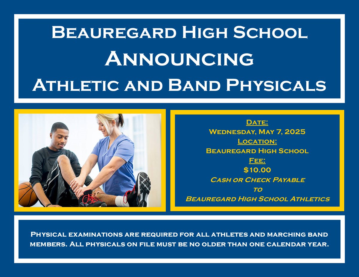 Beauregard_HS_Football_Official (@bghs_football_1) on Twitter photo 