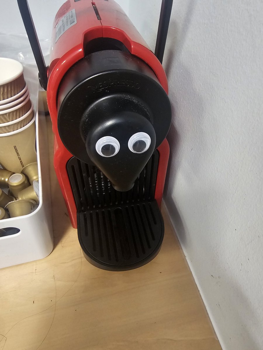 Putting googly eyes on things. Day1 #GooglyEyes