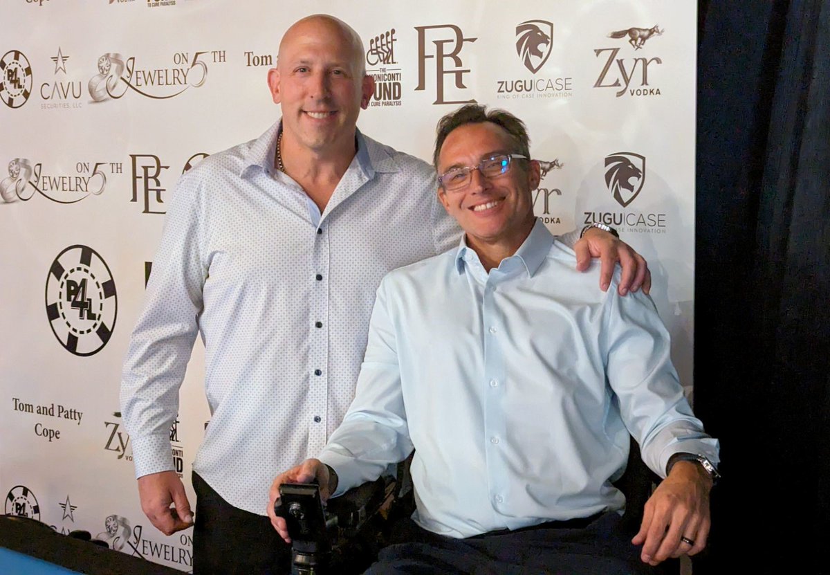 BuonicontiFund's tweet image. We are celebrating our 20th Anniversary Charity Poker Championship on June 18th!
Register today to join Marc Buoniconti and our celebrity guests for a chance to win a seat to this year's WSOP.
More info: onecau.se/poker25
#TheBuoniocontiFund #WhoDoYouPlayFor #P4L