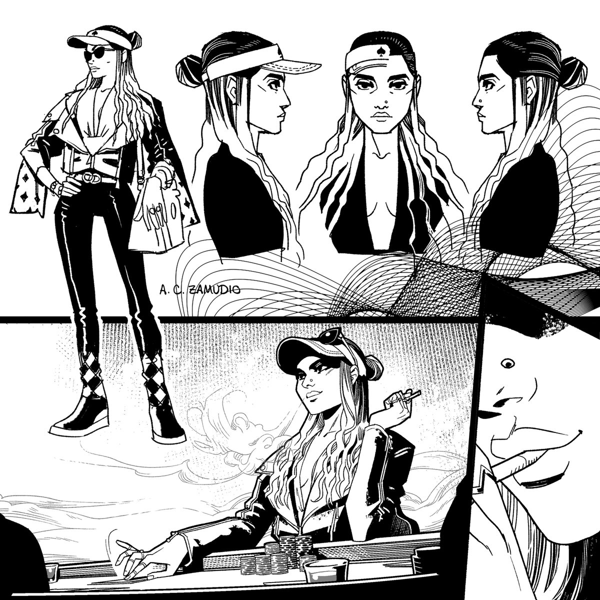 A. C. Zamudio (@aczamudio) on Twitter photo Character art of Hudson from #ArcanaRoyale.
It's in stores now~ Or you can order it here: previewsworld.com/Catalog/JAN251…
<a href="/DarkHorseComics/">Dark Horse Comics</a> Character art of Hudson from #ArcanaRoyale.
It's in stores now~ Or you can order it here: previewsworld.com/Catalog/JAN251…
<a href="/DarkHorseComics/">Dark Horse Comics</a>