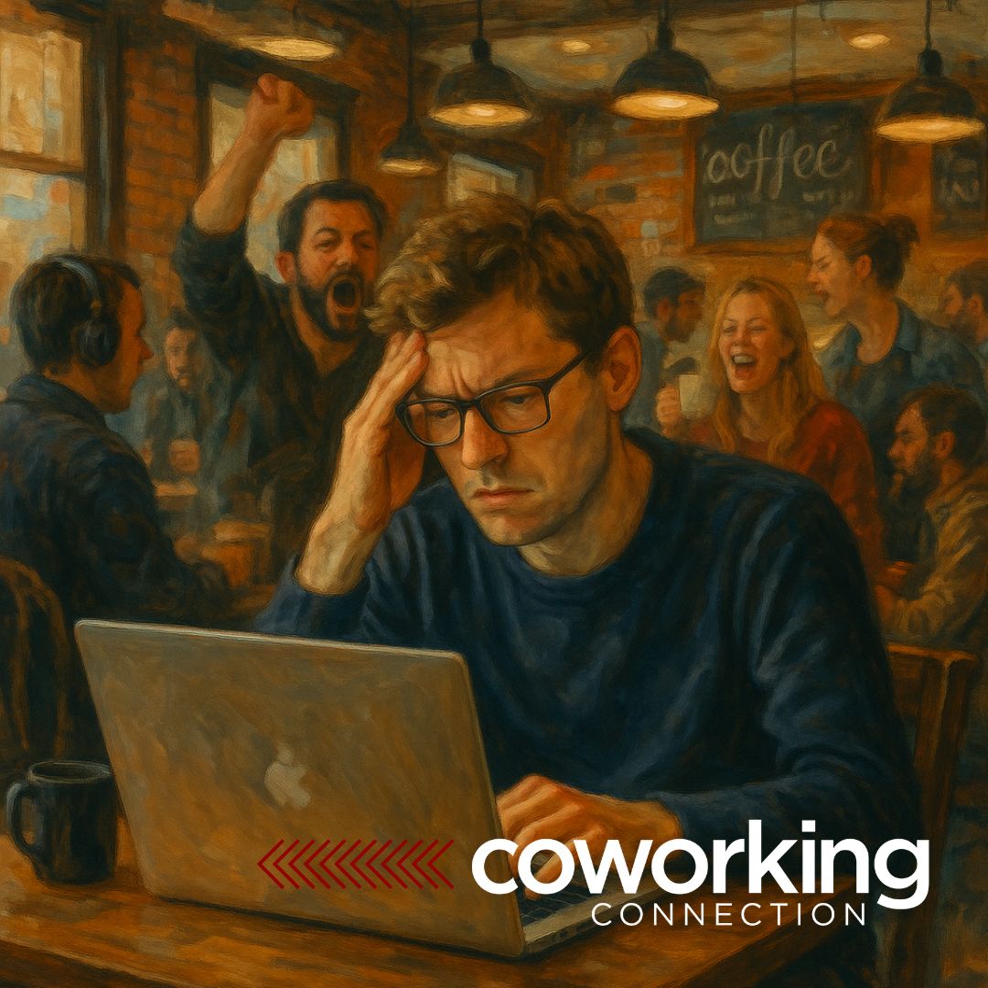 ☕ Tired of juggling your laptop, latte, and a seat near an outlet at a crowded coffee shop?
Business owners, you deserve better.
At Coworking Connection in Temecula and Murrieta, you get: ✅ A quiet, professional workspace
✅ Fast, reliable Wi-Fi
✅ Conference rooms when you
