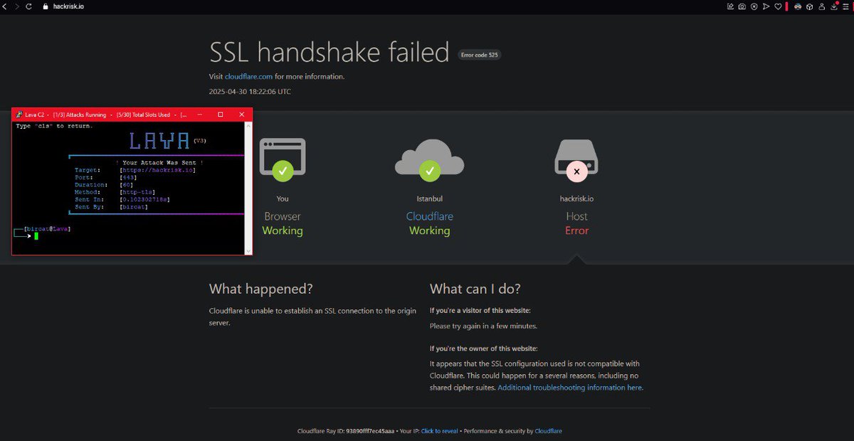 Hackrisk.io Down despite rate limit and waf

For buy ➥ t.me/LavaV2

For test ➥ t.me/bircatt