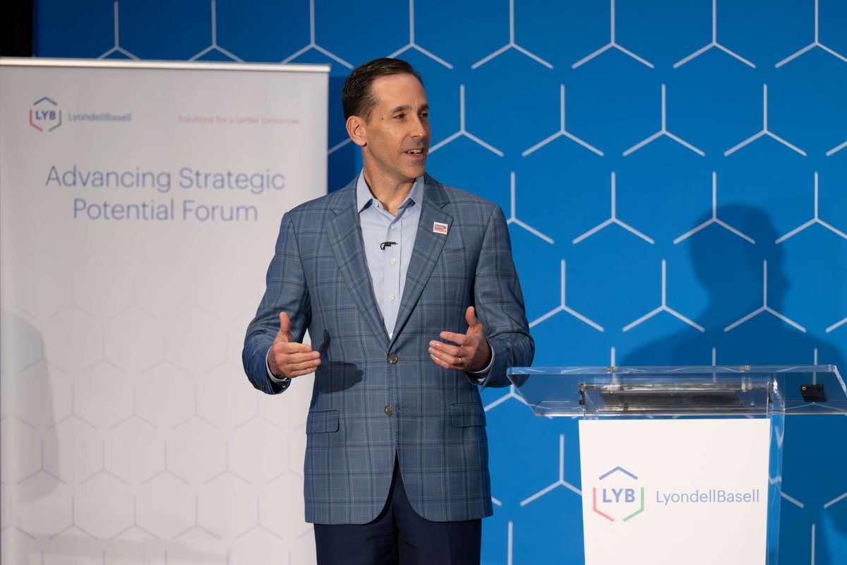 Chris Jahn (@jahnchris) on Twitter photo Thank you to ACC member <a href="/LyondellBasell/">LyondellBasell</a> and CEO <a href="/peter_vanacker/">Peter Vanacker</a> for inviting me to speak at the company’s Advancing Strategic Potential (ASP) Forum in #Houston this week. The ASP Program fosters strong relationships with the #SupplyChain that are crucial to Lyondell's success. Thank you to ACC member <a href="/LyondellBasell/">LyondellBasell</a> and CEO <a href="/peter_vanacker/">Peter Vanacker</a> for inviting me to speak at the company’s Advancing Strategic Potential (ASP) Forum in #Houston this week. The ASP Program fosters strong relationships with the #SupplyChain that are crucial to Lyondell's success.