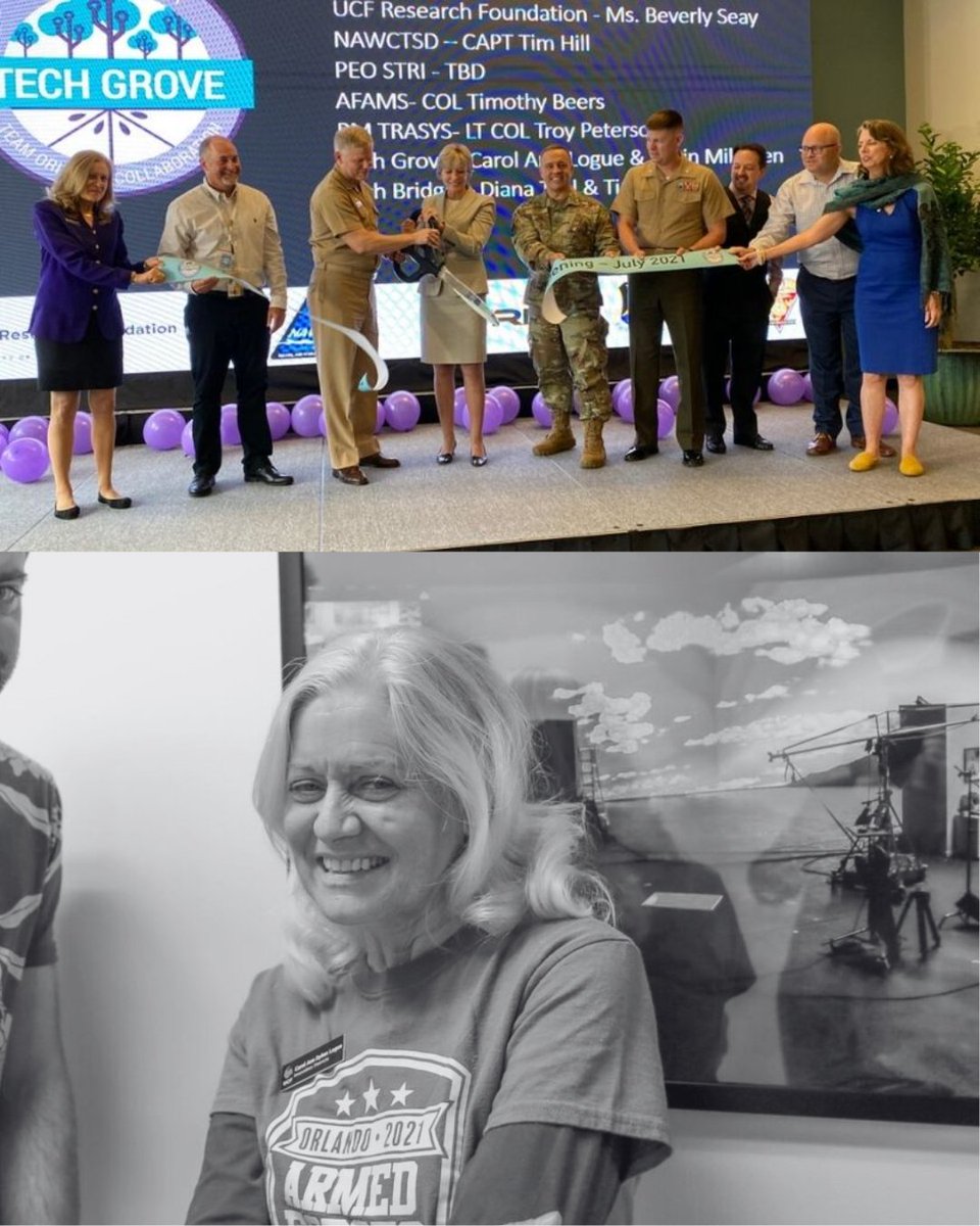 After over five incredible years at The Central Florida Tech Grove in Orlando, Florida and an impressive career at UCF since 2002, we are bittersweetly bidding farewell to our co-founder and director, Carol Ann, as she enters the next phase of her life in the beginning of May.