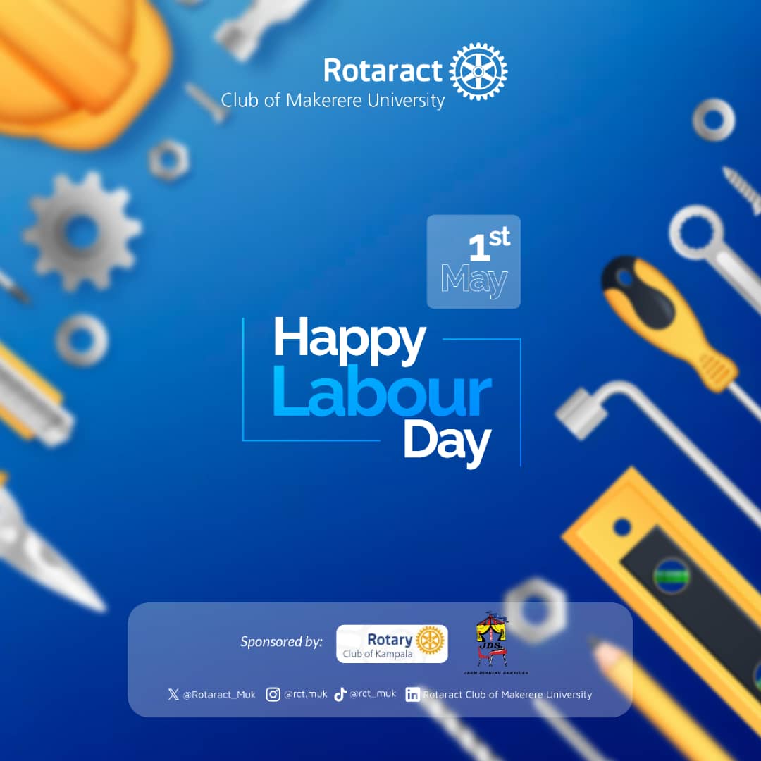 Happy Labour Day to all our hardworking country men and women who drive and power the economy of Uganda. 💪

We really appreciate each one of you. 👷‍♂️👨‍🏭👩‍⚕️
Enjoy your special day! 

#labourday 
#1stmay 
#HardWorkPaysOff