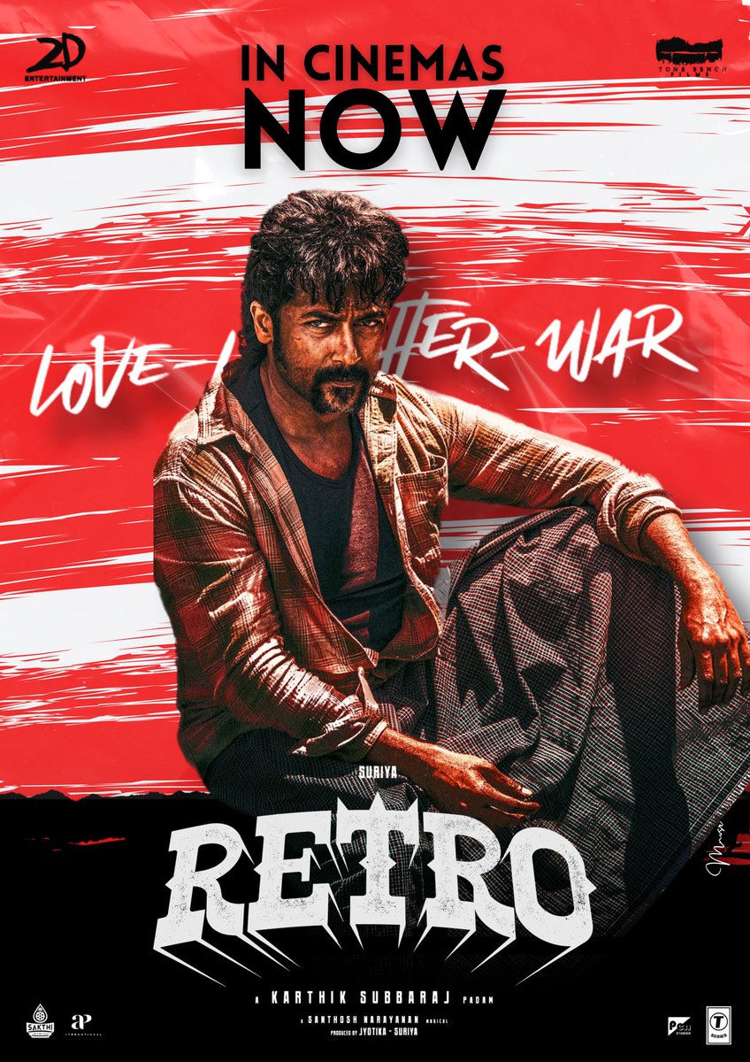 rameshuuuuuuuu's tweet photo. #Retro In Cinemas Now 🎦

#RetroFromMay1 #RetroBooking #RetroBookings #retro #surya https://t.co/HkNLTbIaKD