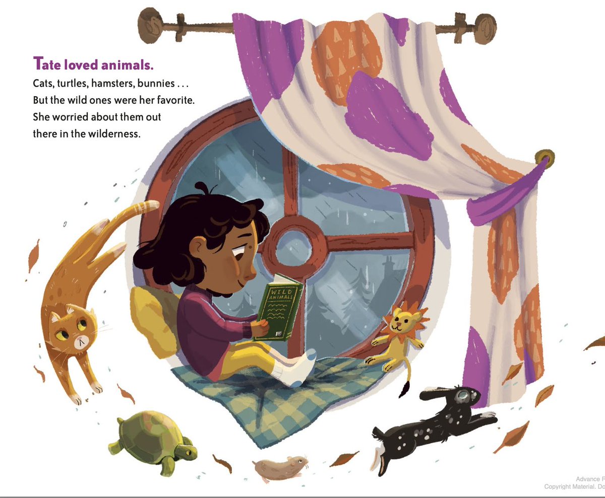 JennyTwrites's tweet image. This was one of those spreads that felt like @izzyburtonart connected with my imagination and brought it to life on the page. Sometimes, it just happens like that. Every step of picture book making is so cool. 📚✨#kidlit #picturebooks #illustrators