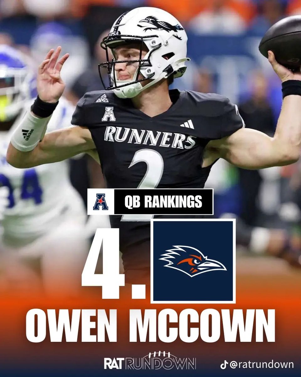 Top QBs in the AAC according to <a href="/ratrundown/">RAT Rundown</a>. Great list #Velt2Ass