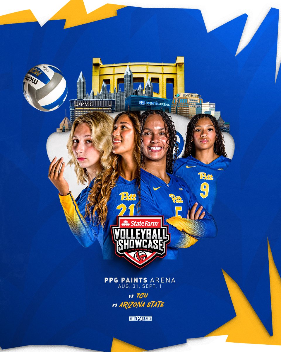 Pitt Volleyball (@pitt_vb) on Twitter photo We love the big stage.
The Panthers are headed to play at <a href="/PPGPaintsArena/">PPG Paints Arena</a> this fall 👀
🔗 bit.ly/3RKMeBL We love the big stage.
The Panthers are headed to play at <a href="/PPGPaintsArena/">PPG Paints Arena</a> this fall 👀
🔗 bit.ly/3RKMeBL