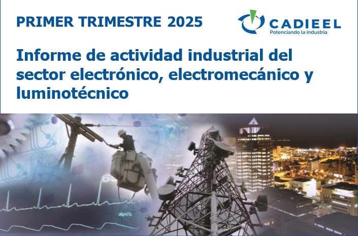 🔹Encuesta Sectorial | 1° Semestre 2025 📊
Ya puede acceder a los resultados de nuestra encuesta sectorial, con datos actualizados sobre la evolución y expectativas del sector electrónico, electromecánico y luminotécnico.
👉 Informe completo en: cadieel.org.ar/cadieel/inform…