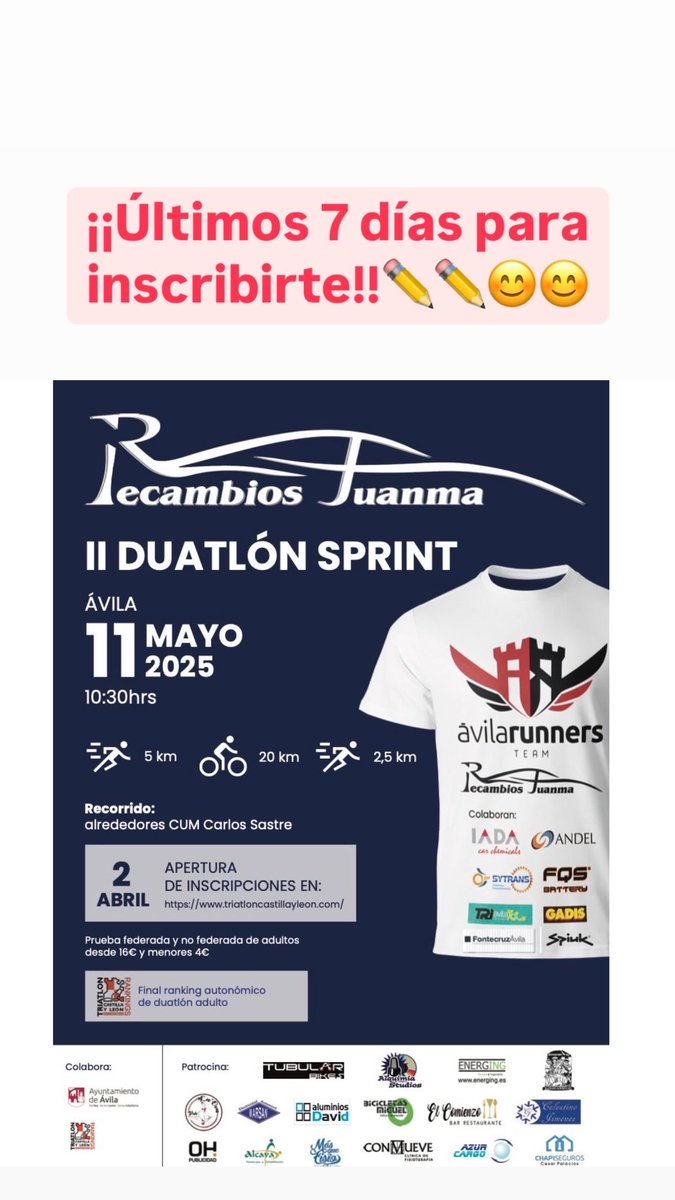 Últimos días. <a href="/RadioMarcaAvila/">Radio Marca Ávila | 93.8 FM</a> <a href="/cadenaser_avila/">Cadena SER Ávila</a> <a href="/COPEAvila/">COPE Ávila</a> <a href="/diario_de_avila/">Diario de Ávila</a> <a href="/DeportesDAV/">Diario de Ávila Deportes</a> <a href="/la8avila/">La 8 Ávila</a> <a href="/roberponce/">Rober Ponce Jiménez</a> <a href="/deportesavila/">Deportes Ávila</a>