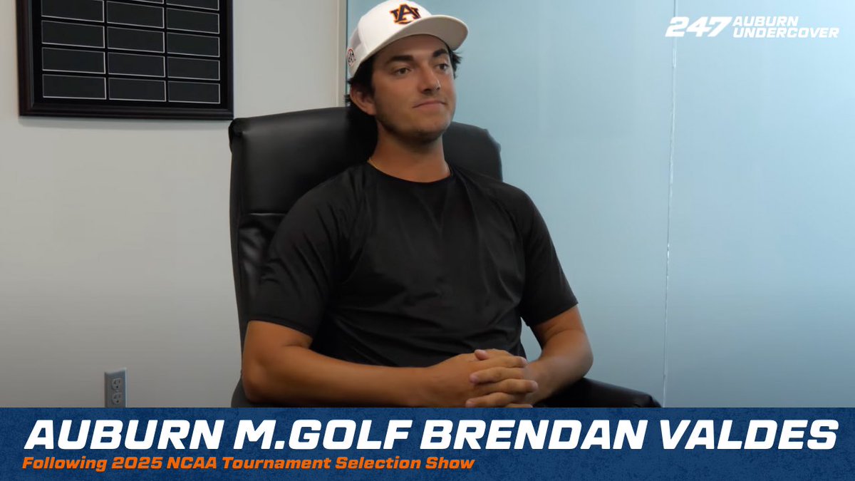 🎥: Auburn Men’s Golf HC Nick Clinard along with Brendan Valdes and Josiah Gilbert spoke following the Tigers’ announcement as the No. 1 overall seed in the NCAA Tournament, for the second straight year.

youtube.com/@auburnunderco…