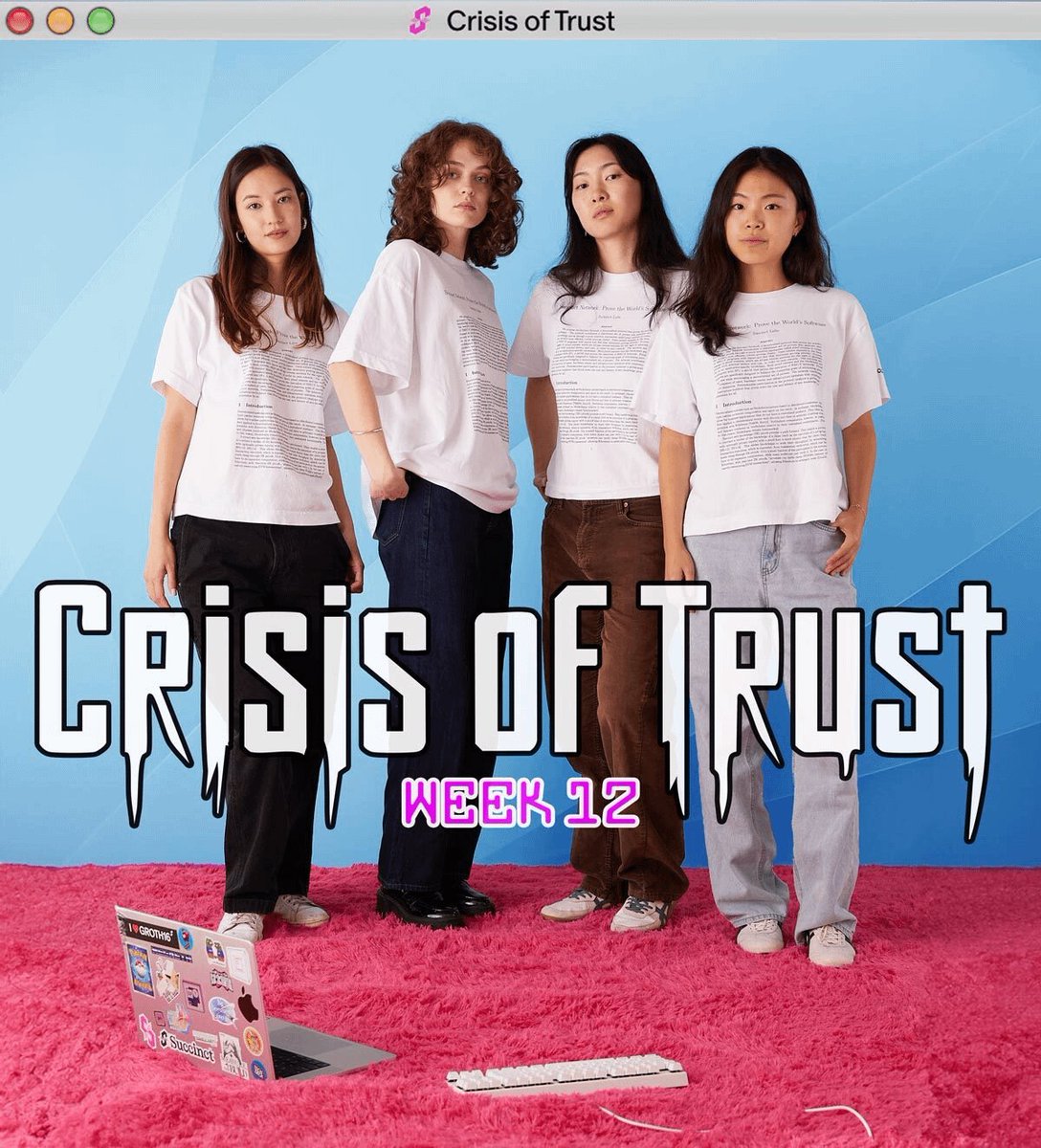 huntervai2001's tweet photo. Week 12 of Crisis of Trust : Trust is thinning, proofs are tightening. As the network grows, so does the pressure—who will verify the verifiers? #CrisisOfTrust #SuccinctTestnet
@0xCRASHOUT
@SuccinctLabs @advaith https://t.co/I4mcjPGHWF