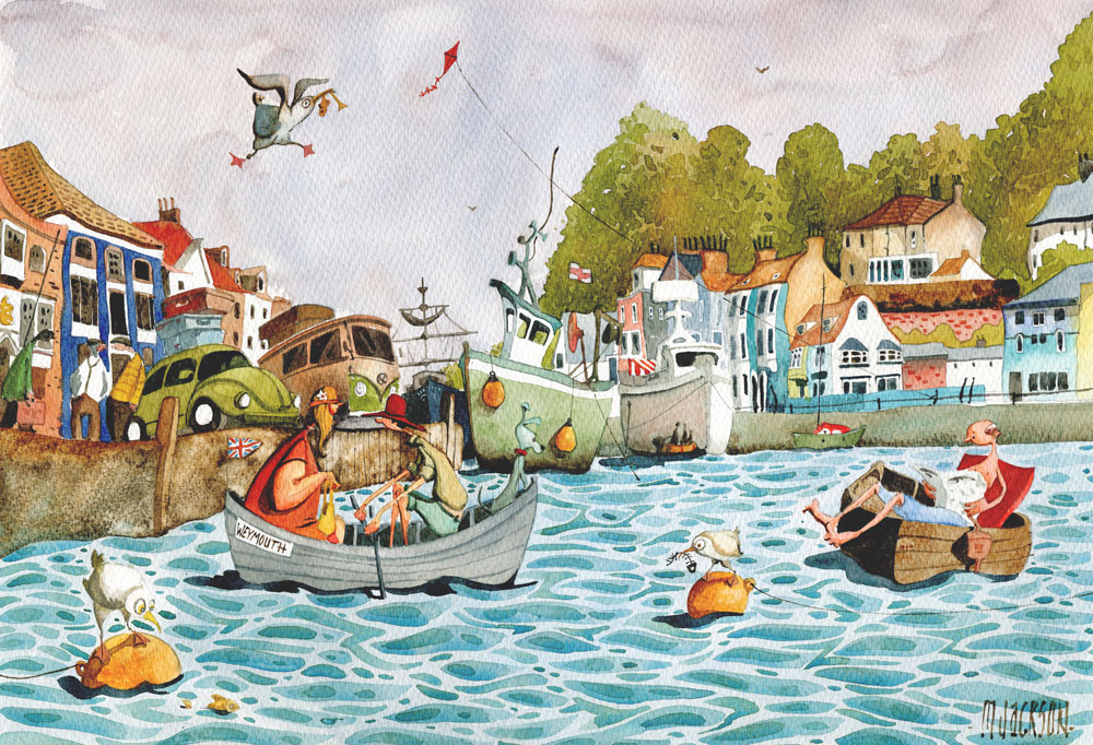 #Weymouth harbour in #Dorset