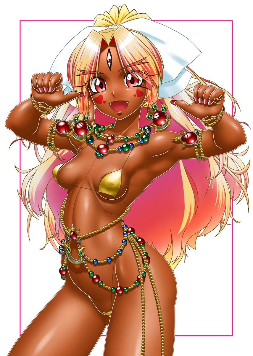 金スリングショットニテン様と
金ビキニテン様ちゃん 