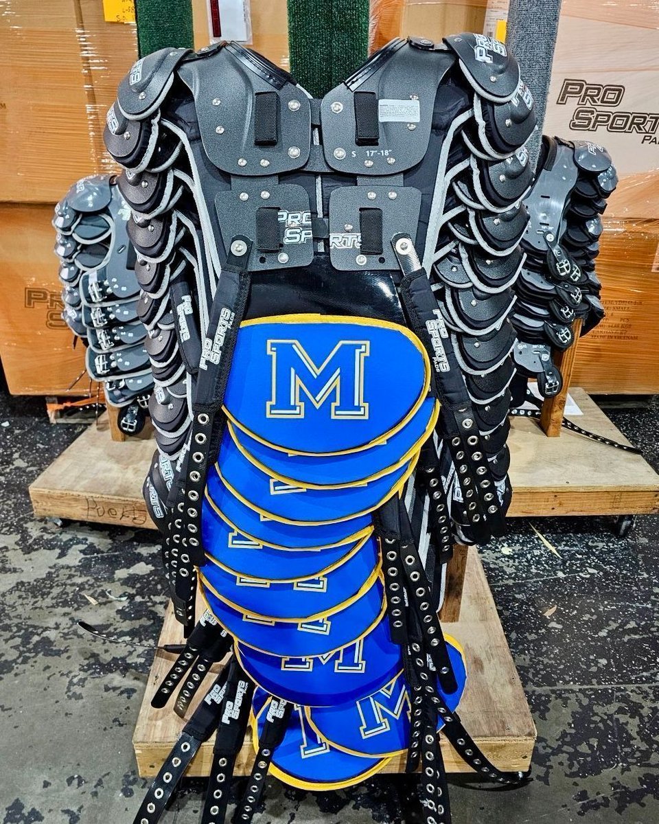 ProSportsPads (@prosports_pads) on Twitter photo New #Custom gear for the <a href="/MantachieF/">Mantachie Football</a> Mustangs!๐๐
Mike Nelson and Ferrell Trimm at <a href="/BakersSports/">Baker's Sports</a> made it happen!
<a href="/ProGearNellie/">Michael Nelson</a>
<a href="/ProGearFB/">Pro Gear Sports</a>
#KnowTheLogo #MadeInTheUSA #HighSchoolFootball #FootballSeason #ShoulderPads #BackPlates #FootballEquipment #Upgrade #EquipmentRoom New #Custom gear for the <a href="/MantachieF/">Mantachie Football</a> Mustangs!๐๐
Mike Nelson and Ferrell Trimm at <a href="/BakersSports/">Baker's Sports</a> made it happen!
<a href="/ProGearNellie/">Michael Nelson</a>
<a href="/ProGearFB/">Pro Gear Sports</a>
#KnowTheLogo #MadeInTheUSA #HighSchoolFootball #FootballSeason #ShoulderPads #BackPlates #FootballEquipment #Upgrade #EquipmentRoom