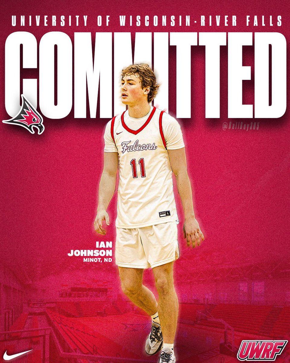 🦬 on the move!

Congratulations to <a href="/ianj1123/">Ian Johnson</a> on his commitment to University of Wisconsin - River Falls (<a href="/UWRFMensbball/">UWRF Mens Basketball</a>)!