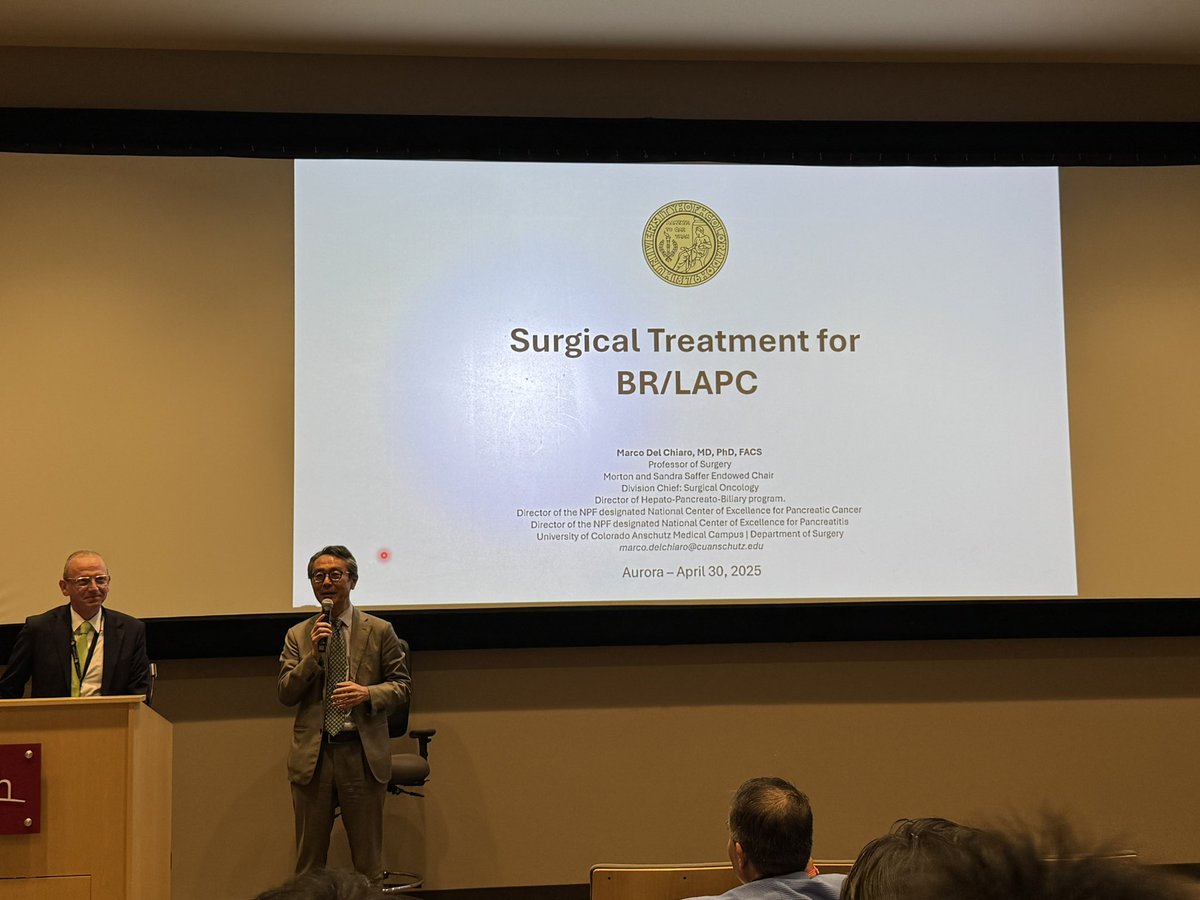 Atsushi Oba (@obaatsushi) on Twitter photo ⚔️ First Annual International Rocky Mountain Pancreas Symposium ⚔️
Thanks to two great figures, this has become a reality and is now happening!
Prof. Sohei Satoi & Prof. <a href="/chiaro_del/">Marco Del Chiaro</a> @CU Truly grateful! <a href="/CUpancreas/">CUpancreas</a> ⚔️ First Annual International Rocky Mountain Pancreas Symposium ⚔️
Thanks to two great figures, this has become a reality and is now happening!
Prof. Sohei Satoi & Prof. <a href="/chiaro_del/">Marco Del Chiaro</a> @CU Truly grateful! <a href="/CUpancreas/">CUpancreas</a>