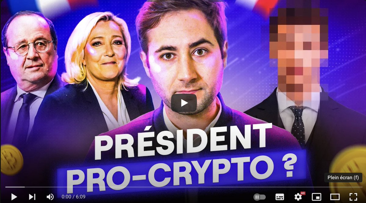 🇫🇷 Présidentielle 2027 : et si Bitcoin et la crypto devenait un vrai sujet de campagne ?

Je vois passer de plus en plus de prises de position de candidats / potentiels candidats à la Présidentiel de 2027 sur Bitcoin et les cryptos.

Il y a 5 ans, aucun politique n’en parlait.