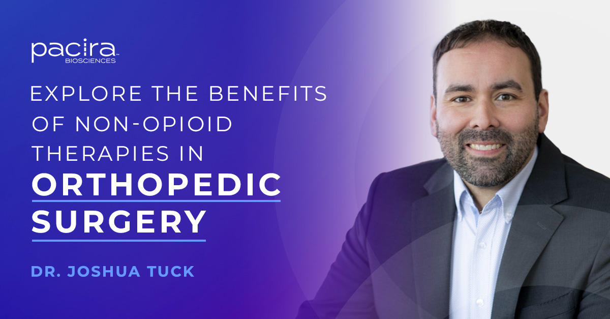 Orthopedic procedures like shoulder surgery are often associated with a more challenging recovery, but Dr. Joshua Tuck has found success using innovative non-opioid therapies to enhance the recovery process. Learn more: bit.ly/3YnrtQe