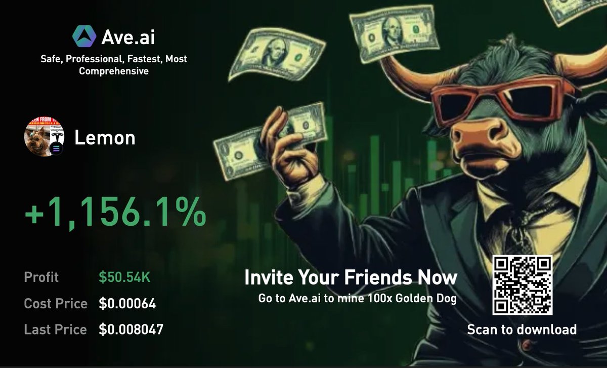 Levi ash (@levi_a_sh) on Twitter photo 🚀 Discover the power of seamless AI trading with Ave.ai
📈 Access real-time on-chain data, track tokens, and analyze trends across 90+ blockchains—all in one platform. Ready to trade smarter? , Join <a href="/AveaiGlobal/">Ave Global (💊, 💊)</a> 🔥
#AveAI #Web3 🚀 Discover the power of seamless AI trading with Ave.ai
📈 Access real-time on-chain data, track tokens, and analyze trends across 90+ blockchains—all in one platform. Ready to trade smarter? , Join <a href="/AveaiGlobal/">Ave Global (💊, 💊)</a> 🔥
#AveAI #Web3