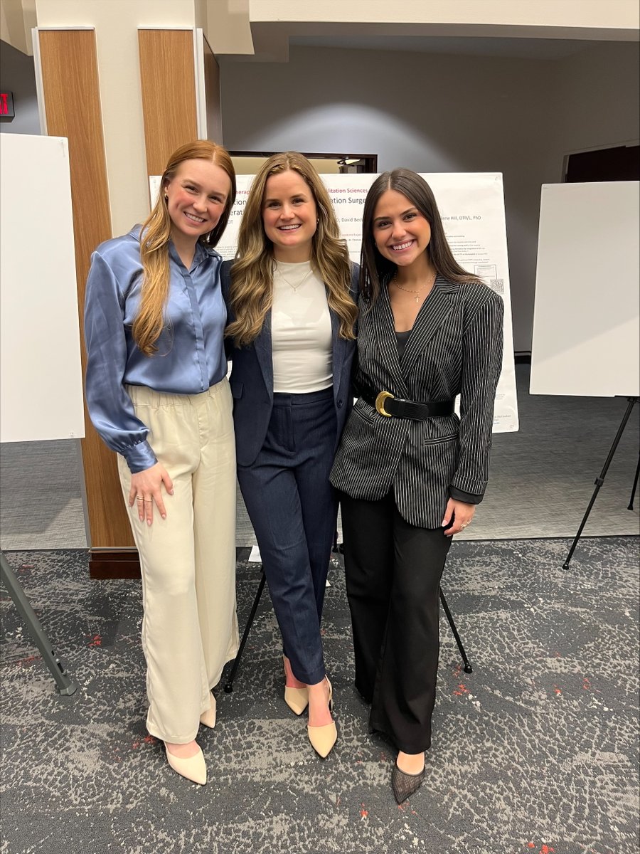 Congratulations to all our 3rd year OT students for completing their capstone projects! It was truly a joy to learn about your projects and see the dedications each of you put into them. Thank you to everyone who attended and supported our students at our Capstone Poster Event!
