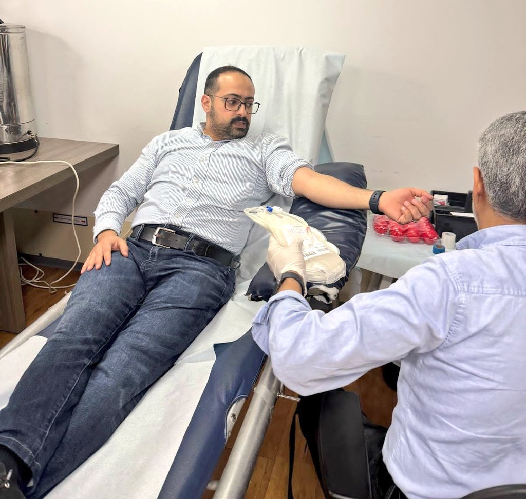 E1_QcH's tweet image. نفذ بنك الدم بشبكة #القطيف الصحية احد مكونات #تجمع_الشرقية_الصحي حملة للتبرع بالدم لموظفي ومنسوبي شركة سوافي بالخبر و أثمرت عن٣٢ متبرعاً