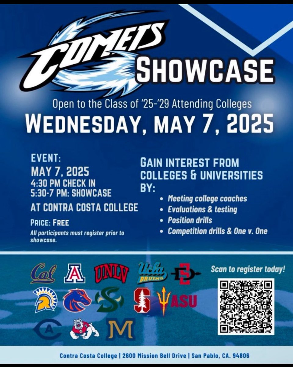 Zyiere Carter-Moore (@zyierecarter1) on Twitter photo I will be attending the comets showcase on 4/7
<a href="/CMeshack2/">Coach Corey Meshack, M.A.</a> <a href="/coach_rincon01/">Coach Rincon</a> <a href="/thecoachdavis17/">Coach Marcus Davis</a> I will be attending the comets showcase on 4/7
<a href="/CMeshack2/">Coach Corey Meshack, M.A.</a> <a href="/coach_rincon01/">Coach Rincon</a> <a href="/thecoachdavis17/">Coach Marcus Davis</a>