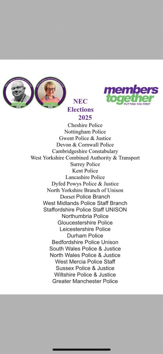 Karen poole (@kpoole11219) on Twitter photo A huge thank you to the following branches for your nomination. We both really appreciate your support. <a href="/PhilOnUNISONNEC/">Phil Williams</a> A huge thank you to the following branches for your nomination. We both really appreciate your support. <a href="/PhilOnUNISONNEC/">Phil Williams</a>