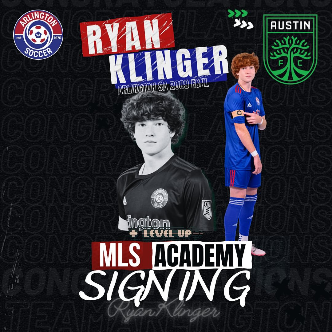 DMVSoccer96's tweet image. 3 members of the @arlingtonsoccer 09’s have been recruited &amp;amp; signed by MLS academies in the past 2 months 👀 #DMVBred 

Harley Kerr ➡️ @NERevsAcademy
Ryan Klinger &amp;amp; Jacob Peale (Selected to U16 GA Cup Best XI last week) ➡️ @austinfcacademy

The 09’s are coached by Oscar Feliu 👏