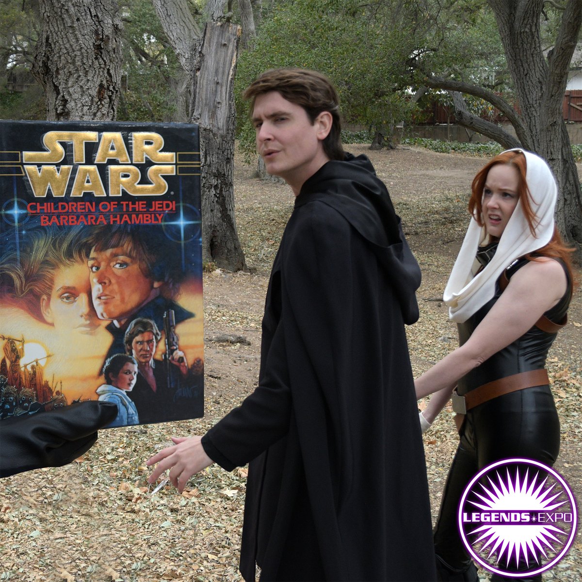 Just us, re-igniting a 30 year old shipping war, because we’re so excited to be having Barbara Hambly join us for Legends Expo.

For tickets: legends-expo.square.site

Photo: <a href="/tylerpwdavey/">Tyler Davey</a>
Edit: Rd.mio (IG)
#LukeSkywalker: <a href="/DairyBoyComics/">Austin Verburg</a>
#MaraJade: <a href="/writergamernerd/">alice is making silly voices!</a>