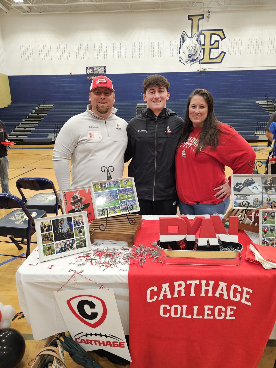 We celebrated Ryan and others at Little Elm High School today on their NLI Signing Day to continue their education and athletic careers. We are grateful for this opportunity and know you will do Big Things!! <a href="/RyanMartin2025/">Ryan Martin</a> <a href="/LEHSfball/">Little Elm Football</a> <a href="/leisd/">Little Elm ISD</a> <a href="/Firebirds_FB/">Carthage College Football</a> <a href="/carthagesports/">Carthage Athletics</a>