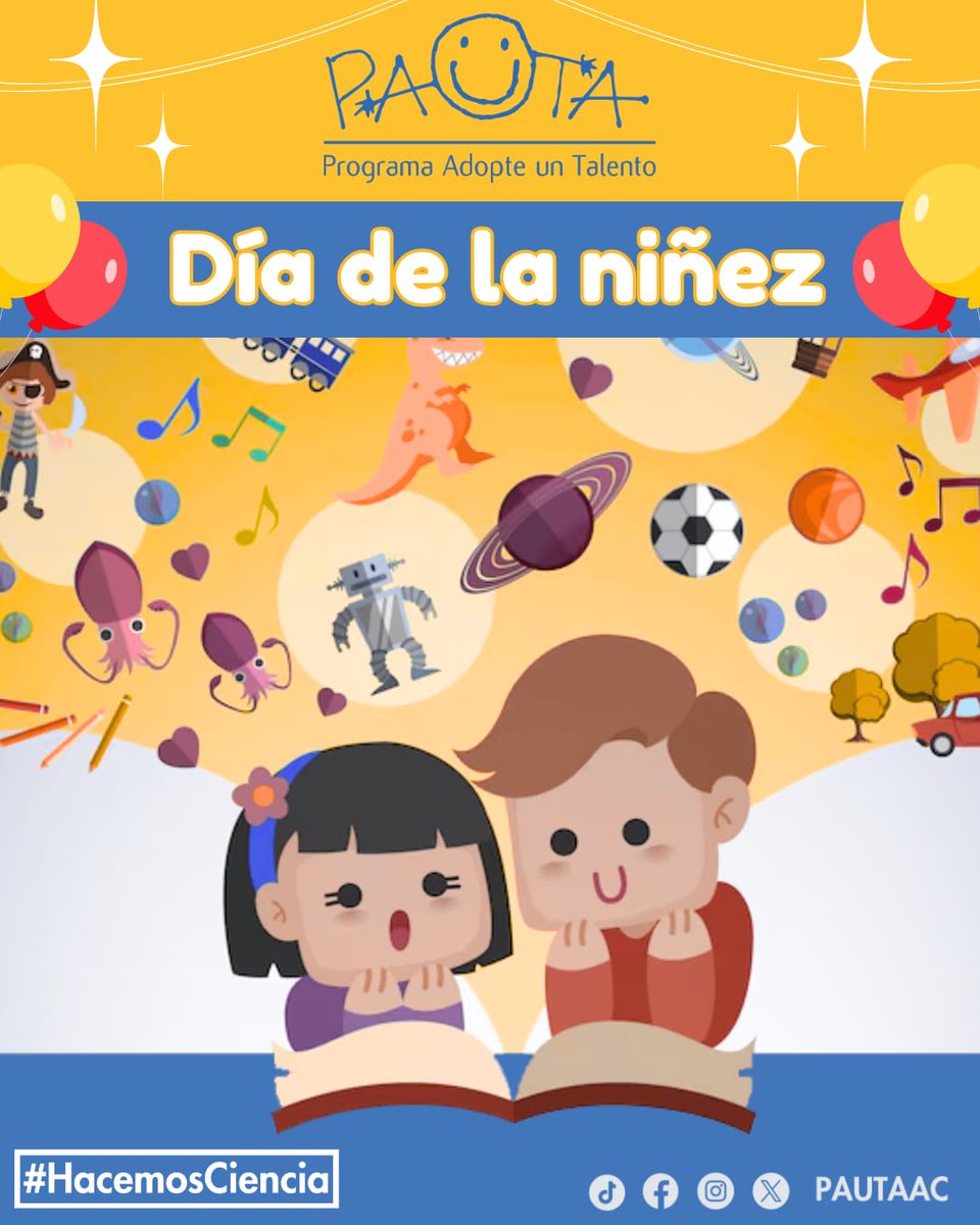 ¡Feliz Día de las Infancias!
De niñxs todxs tuvimos una gran duda científica
—¿Por qué hay arcoíris en los charcos?
—¿Cómo vuelan los aviones?

¿Cuál fue la tuya?
¡Cuéntamela!

#DíaDeLasInfancias #Ciencia #Curiosidad #PreguntasDeLaInfancia #InfanciaCientífica
🌈✈️🔬