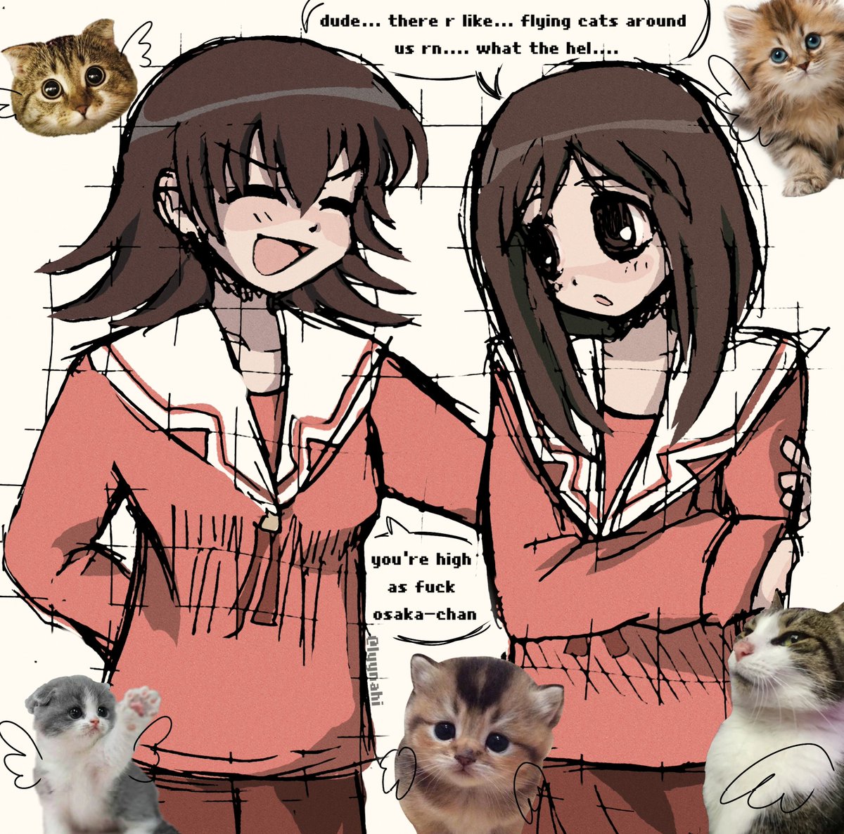 engelsschwarz's tweet image. #AzumangaDaioh