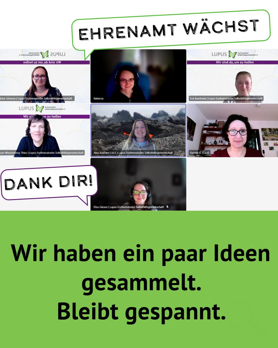 Wir haben uns heute einmal Crossmedial getroffen #Podcast <a href="/LupusKompass/">LupusKompass</a> , #Schmetterling und #SocialMedia Team haben sich ausgetauscht und neue Pläne geschmiedet. Bleibt gespannt. PS. Wir sind immer offen für eure Ideen. #LupusEinGesichtGeben