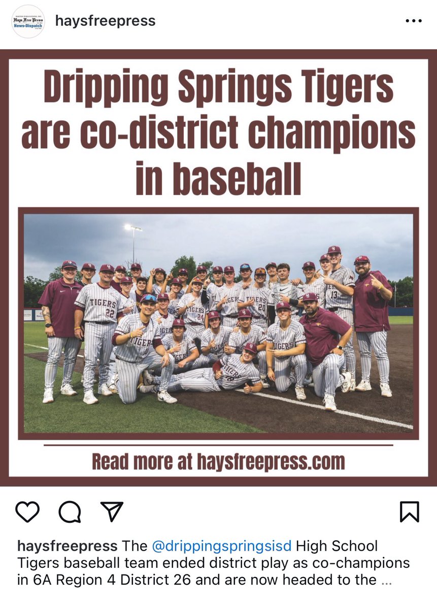 Albert Sanchez-Photographer-Hays Free Press (@ds78737) on Twitter photo Hays Free Press online. Hard copy-Thursday at HEB. @dsTigerbaseball <a href="/OneTigerNation/">Dripping Springs High School</a> <a href="/DrippingTigers/">Dripping Springs Athletics</a> <a href="/marisa_tuzzi/">Marisa Tuzzi</a> <a href="/CoachGZimmerman/">Galen Zimmerman</a> <a href="/var_austin/">VAR</a> #dripbaseball #txhsbaseball #dstigerbaseball #drippingsprings
Sponsored by Martha Olmos-Associate Broker REALTOR-JMG Realty
512 669 3513 Hays Free Press online. Hard copy-Thursday at HEB. @dsTigerbaseball <a href="/OneTigerNation/">Dripping Springs High School</a> <a href="/DrippingTigers/">Dripping Springs Athletics</a> <a href="/marisa_tuzzi/">Marisa Tuzzi</a> <a href="/CoachGZimmerman/">Galen Zimmerman</a> <a href="/var_austin/">VAR</a> #dripbaseball #txhsbaseball #dstigerbaseball #drippingsprings
Sponsored by Martha Olmos-Associate Broker REALTOR-JMG Realty
512 669 3513