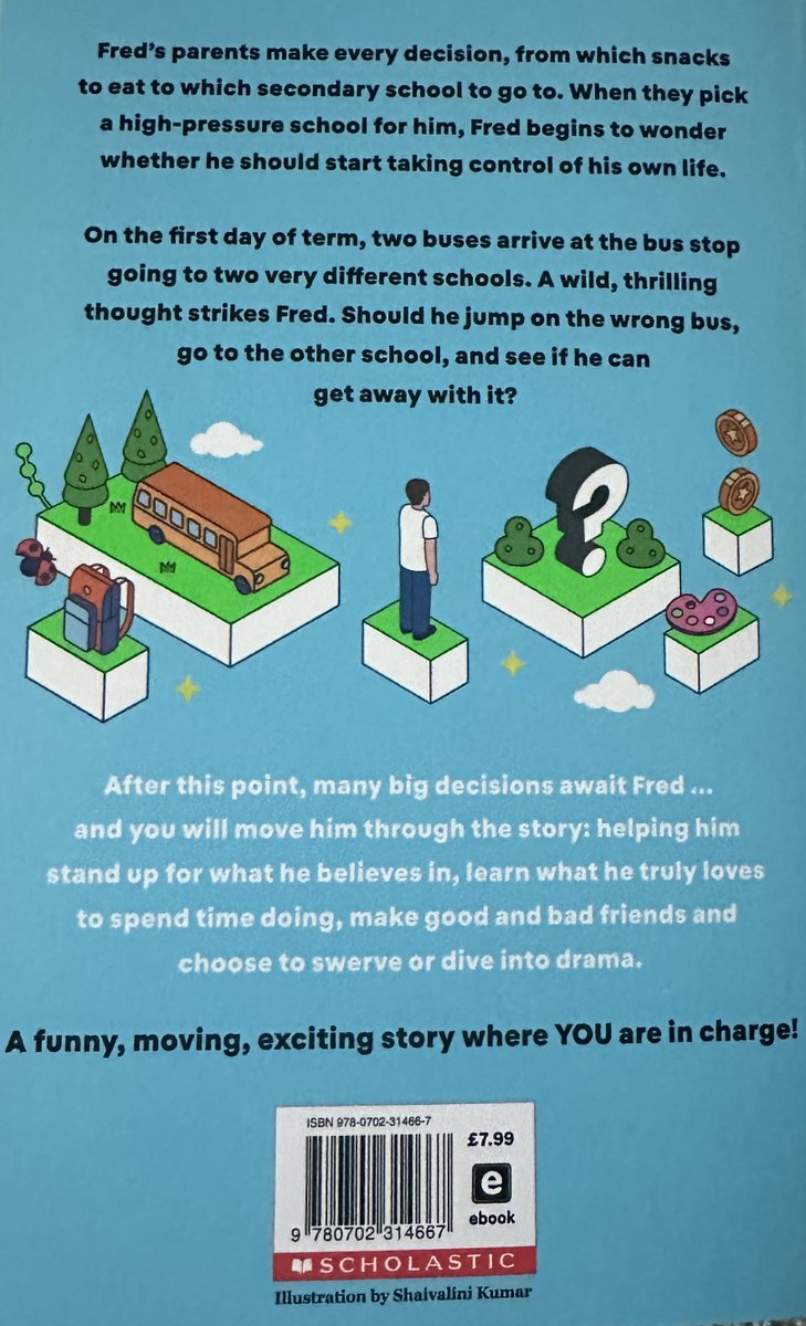 #PrimarySchoolBookClub (@primaryschoolbc) on Twitter photo The blurb of our #PrimarySchoolBookClub📚 Pick (April 2025) #TheBoyWithBigDecisions🤔 <a href="/HelenRutterUK/">Helen Rutter</a>!
‘Fred's parents make every decision, from which snacks to eat to which secondary school to go to. When they pick a high-pressure school for him, Fred begins to wonder...' The blurb of our #PrimarySchoolBookClub📚 Pick (April 2025) #TheBoyWithBigDecisions🤔 <a href="/HelenRutterUK/">Helen Rutter</a>!
‘Fred's parents make every decision, from which snacks to eat to which secondary school to go to. When they pick a high-pressure school for him, Fred begins to wonder...'