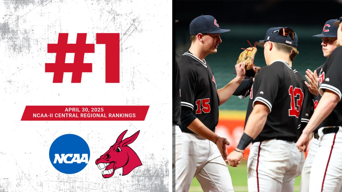 Roll Stable (@mules_baseball) on Twitter photo The Mules are the top team in the latest <a href="/NCAADII/">NCAA Division II</a> Central Regional rankings released today!
UCM is at Newman tomorrow through Saturday for the final three-game series of the regular season.
📝 | bit.ly/44Vah8C
#teamUCM x #RollStable The Mules are the top team in the latest <a href="/NCAADII/">NCAA Division II</a> Central Regional rankings released today!
UCM is at Newman tomorrow through Saturday for the final three-game series of the regular season.
📝 | bit.ly/44Vah8C
#teamUCM x #RollStable