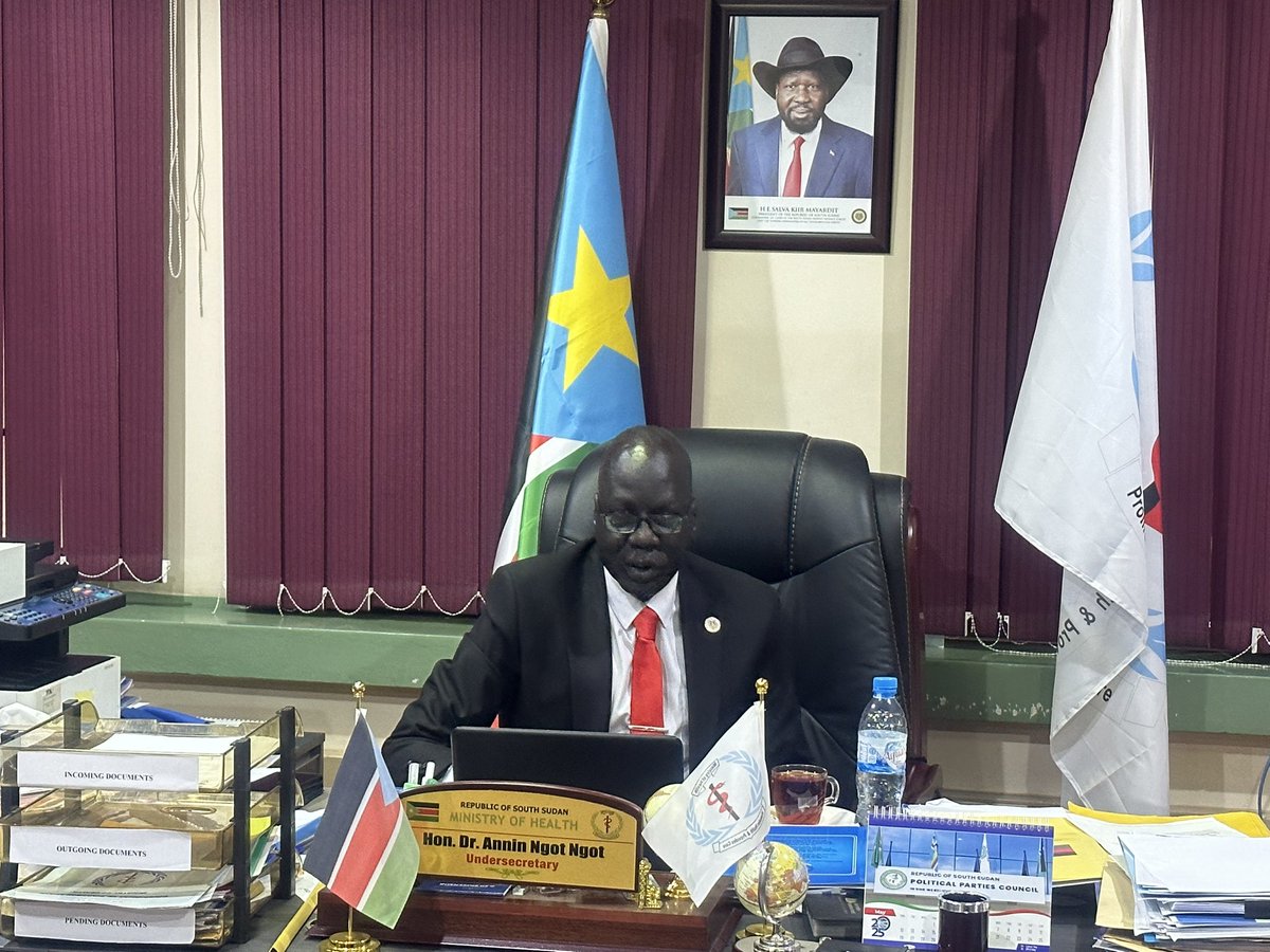 The Ministry of Health-South Sudan has approved the proposal to re-establish the directorate of diagnostic laboratory services. Such a huge milestone for the healthcare system of South Sudan. Many thanks to <a href="/GlobalFund/">The Global Fund</a> <a href="/KilianSongwe/">Kilian Songwe</a> for making this possible