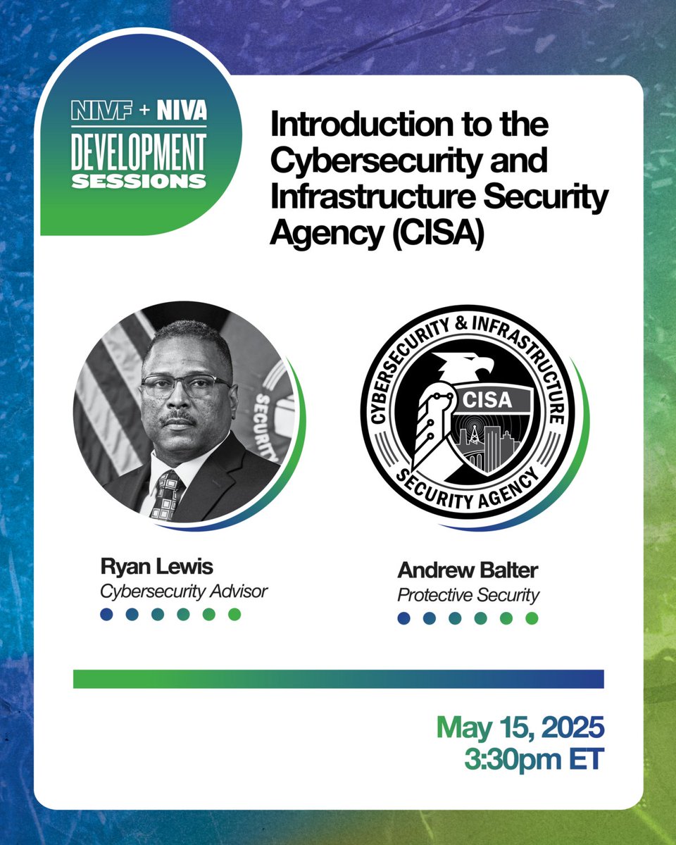 🚨 New Session: Introduction to CISA
 👉 Register now: vist.ly/3n36wu2

Whether running a venue or planning your future in live events, this session delivers must-know strategies and free resources to help you create safer, more resilient spaces.