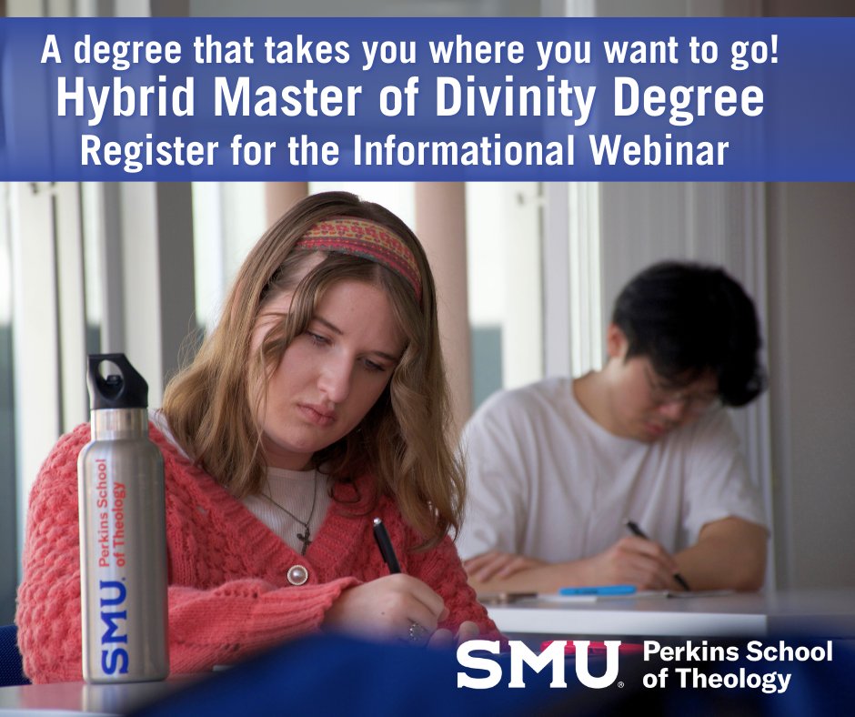 Explore where a Perkins hybrid degree can take you — with courses in Dallas, Waco, Houston &amp; beyond. Join our upcoming info webinar: bit.ly/4jQ9D0u