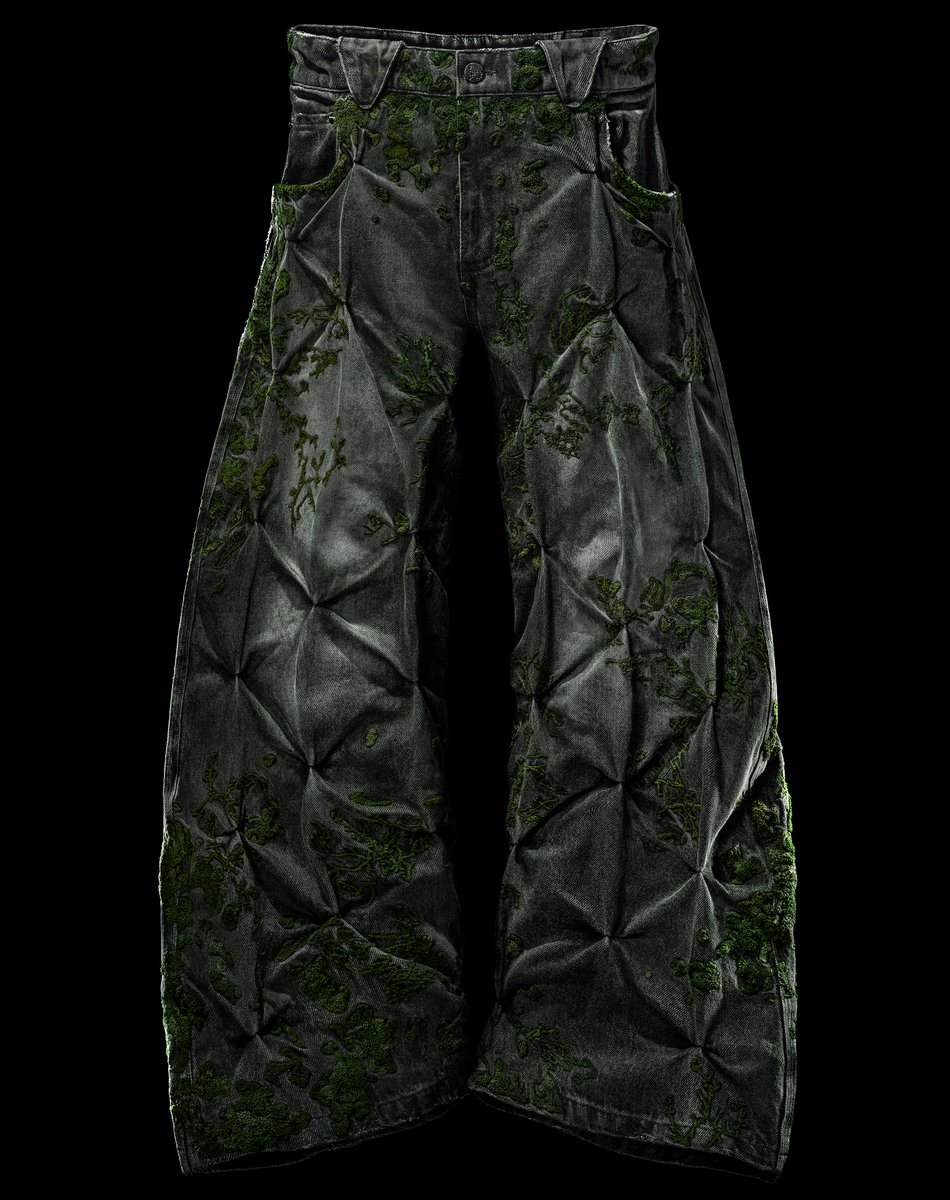 MOSS 'OVERGROWTH' DENIM PANTS