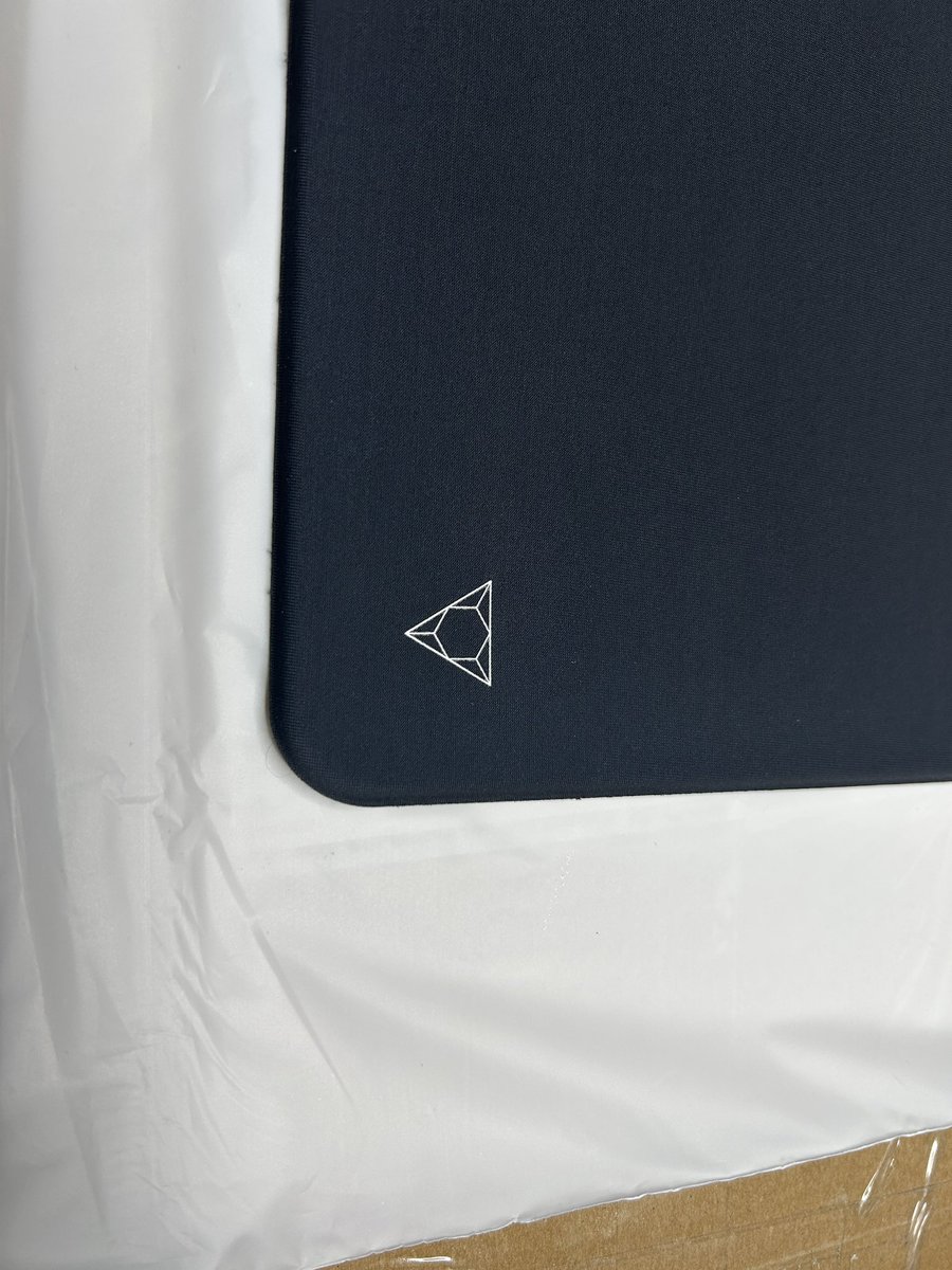 The team and I are doing QC. Pad after pad.