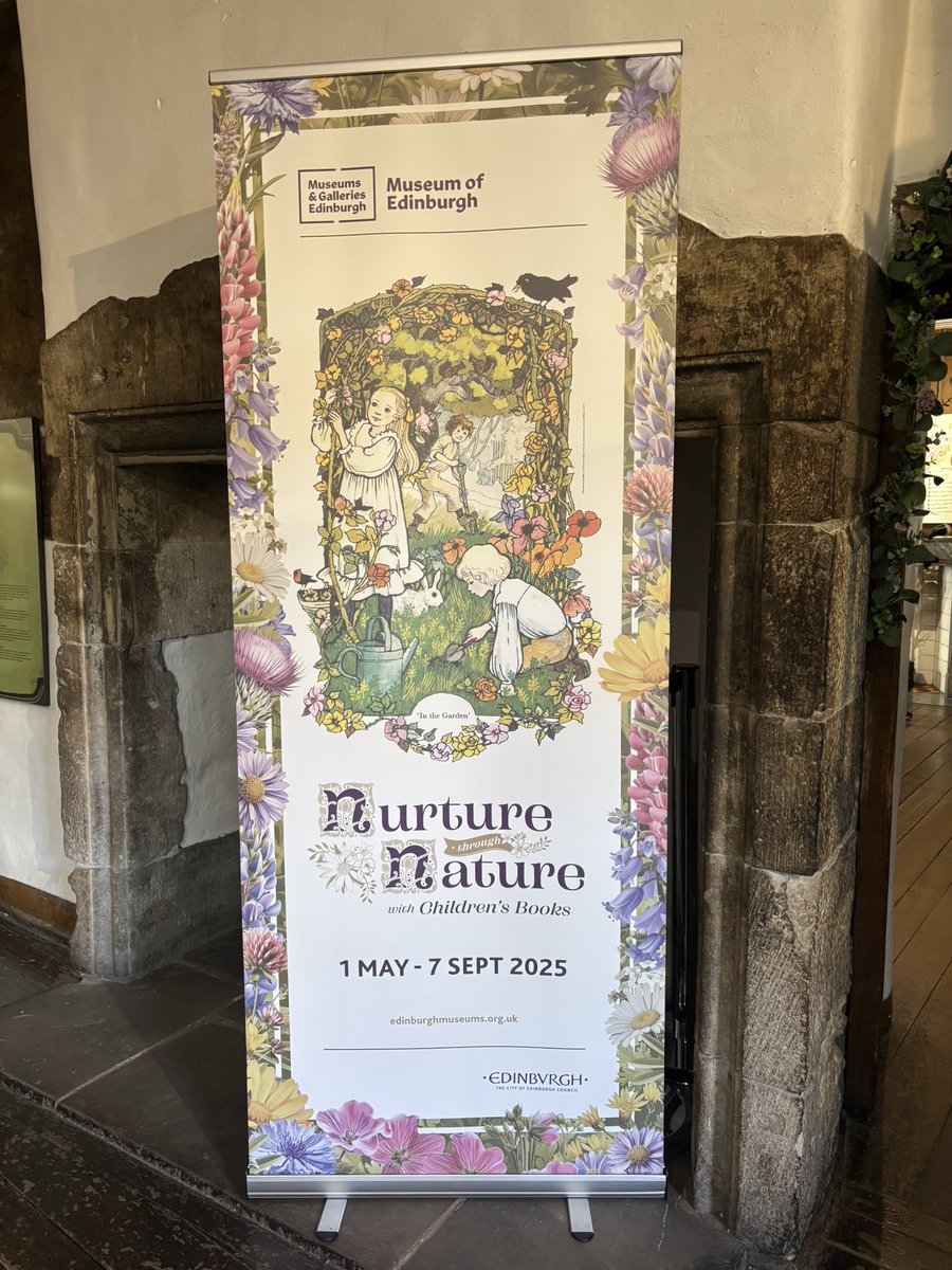 DrAinsleyMac's tweet image. ‘Nurture through Nature with Children’s Books’ organised by @MuseumsGalScot and @_SELCIE_ opens tomorrow and it is an absolute delight. Treat your inner child to this reminder of the magical power of books and nature 🫶🏻🌿💜